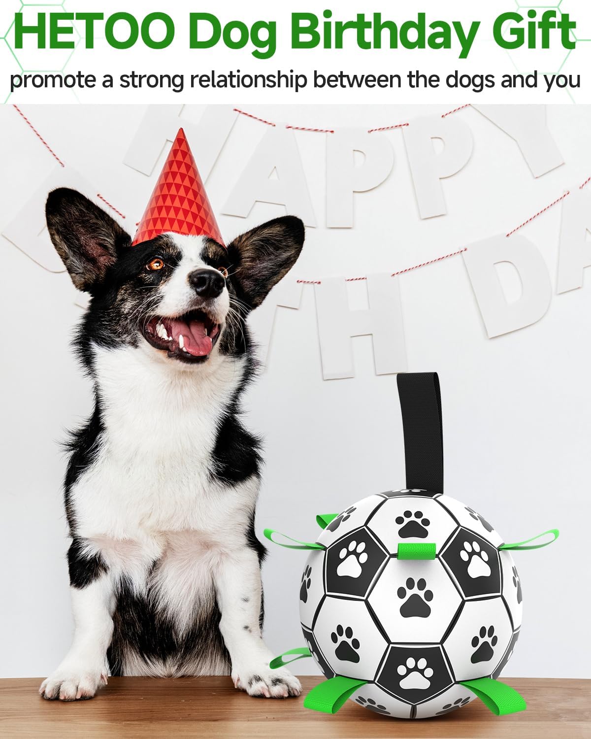 HETOO Dog Toys, Interactive Dog Football Toys with Grab Tabs, Durable Dog Balls for Small Medium Breed Dog Water Toy Indoor & Outdoor, Gift for Dogs 3 71n3FwL7FBL. AC SL1500