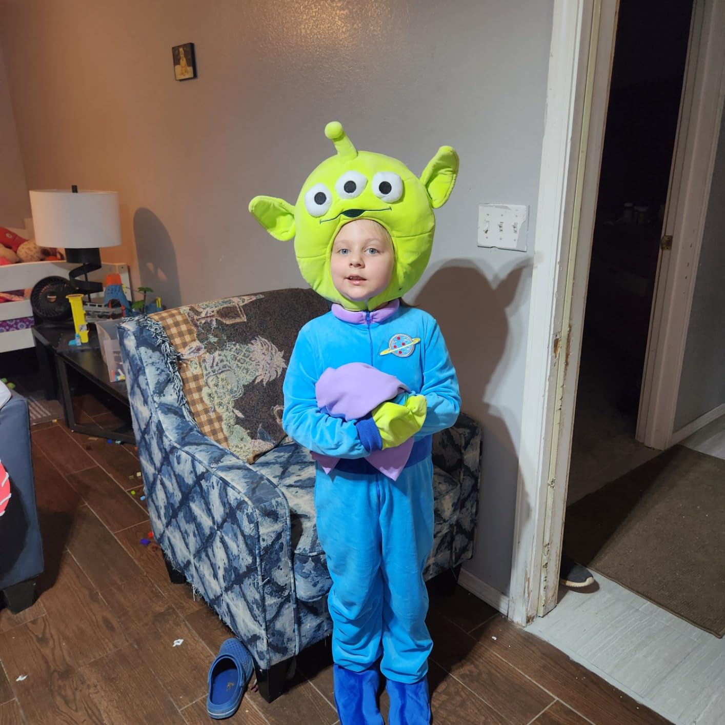 Amazon.com: Disney and Pixar Toy Story Alien Costume for Kids ...