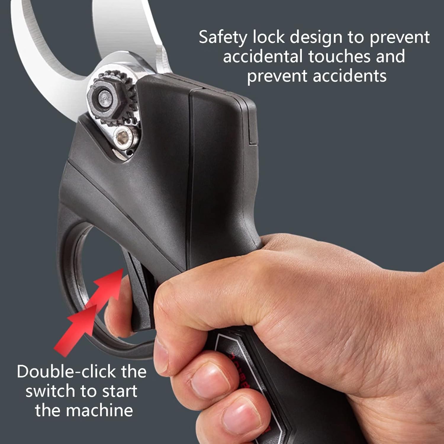 Electric Pruning Shears for Garden Cordless Rechargeable Power Scissors, Tree Branch Cutters Pruner, Max 25Mm(1 Inch) Cutting Diameter