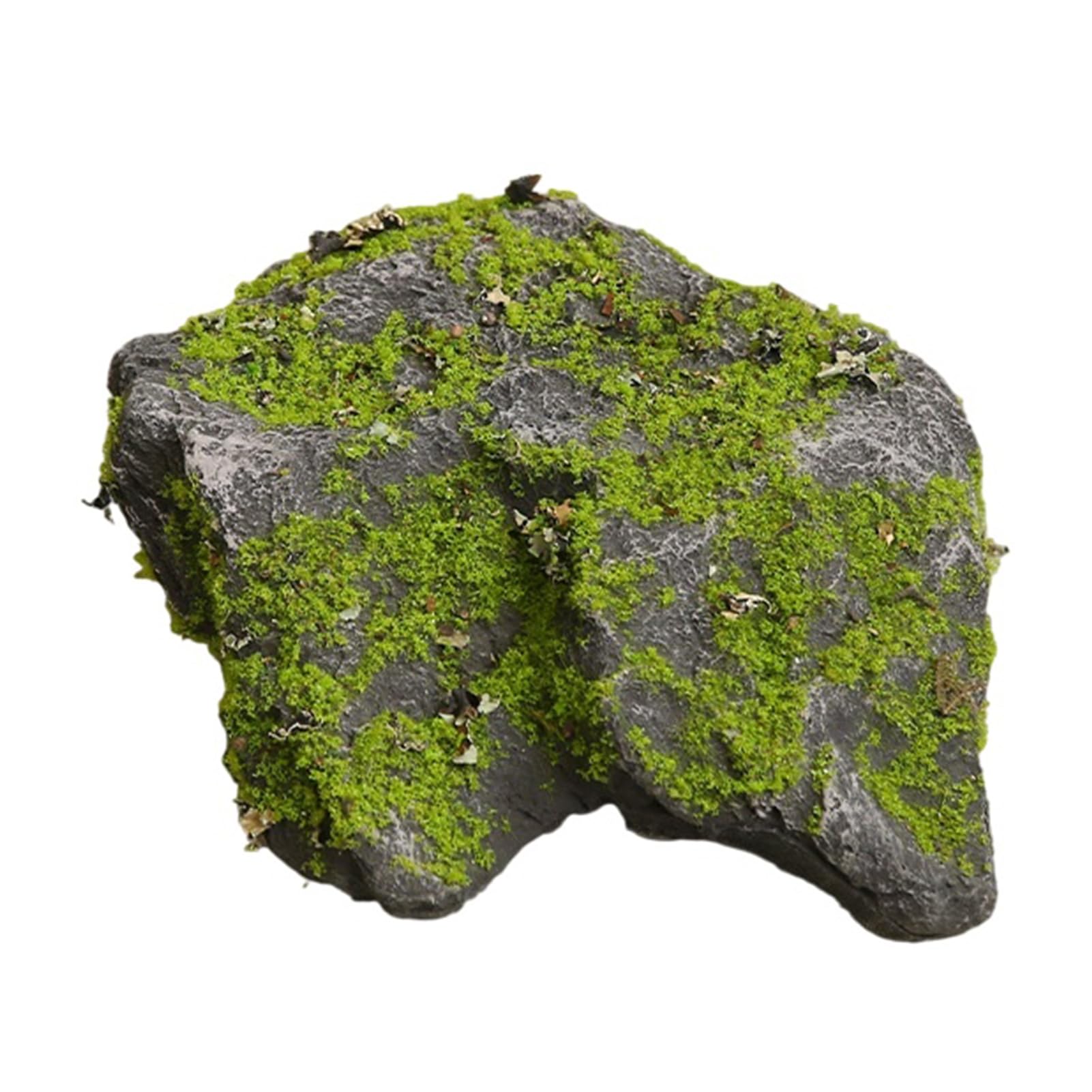 pidodou Artificial Moss Rocks for Garden Pond Decor & Terrarium