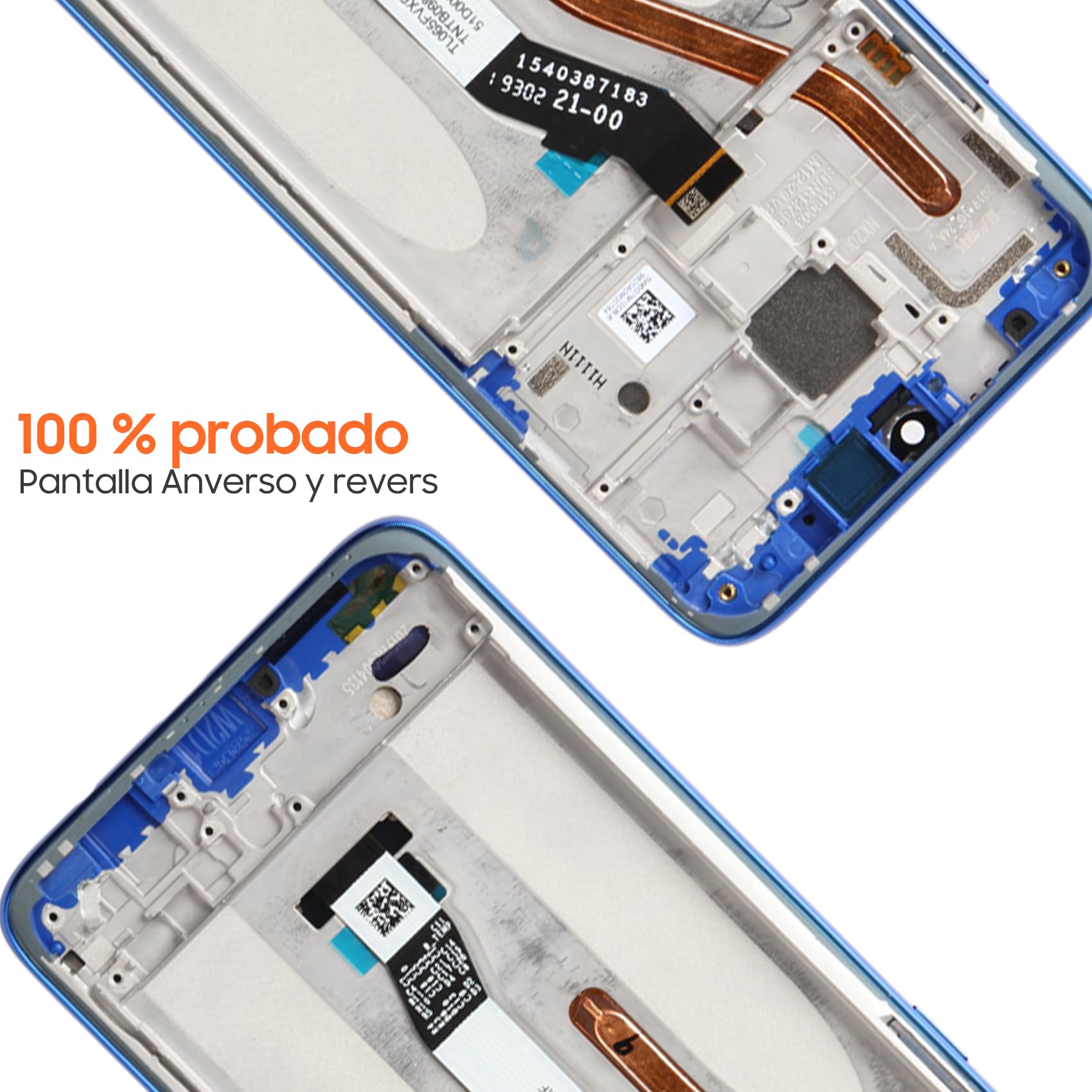 Écran tactile LCD de remplacement avec cadre, 6.53 pouces, pour Xiaomi Redmi Note 8 Pro M1906G7I  509