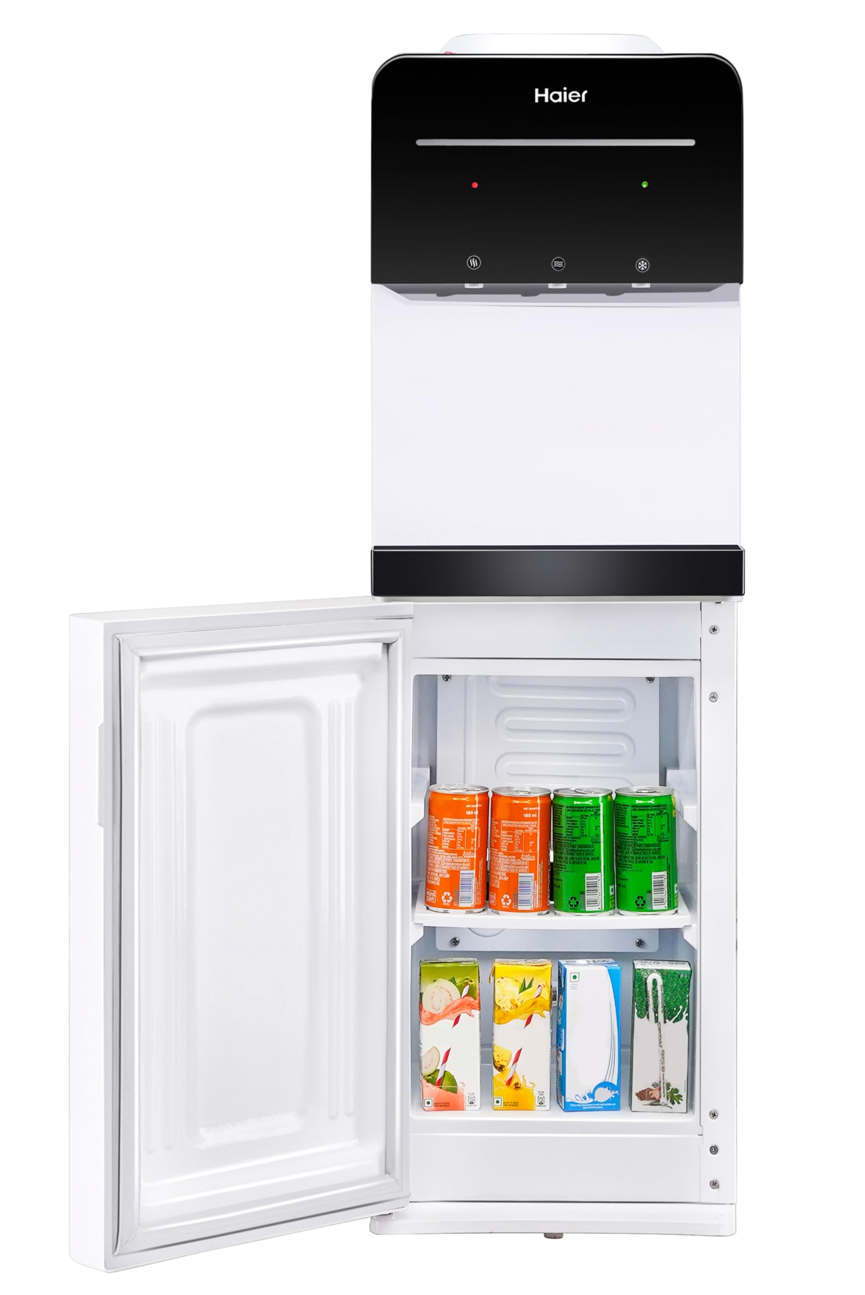 Haier Hot, Cold, Normal Water Dispenser with Cooling Cabinet, Floor Standing Water Dispenser, Digital Display, Anti-Rodent, Child Lock Safety, Anti Corrosive, (Black & White) Pro Series-image-33