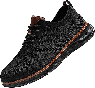 Zapatillas de correr para hombre, ligeras, transpirables, zapatillas de deporte - Tenis Fitness Jogging Breeze Zapatos de deporte - Planas y cómodas zapatillas de ocio con cordones para
