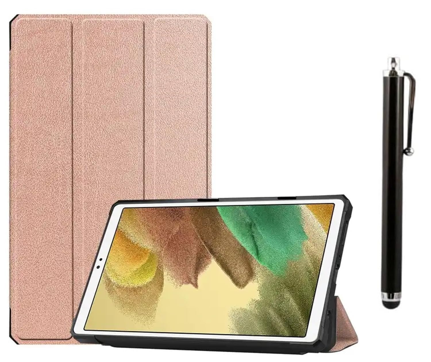M.G.R.J® Luxury Honey Comb Series Trifold Flip Case Cover for Samsung Galaxy Tab A7 Lite (SM-T220 / T225) (8.7" inch) (2021) (Auto Sleep/Wake|Pencil Holder|Stylus Pen) (Gold) (B0CMQHPC47) Amazon Price History, Amazon Price Tracker