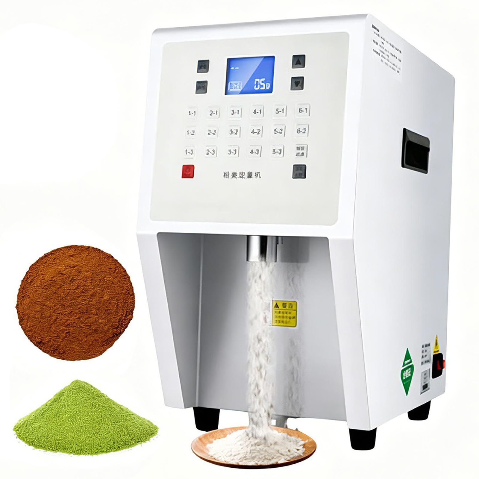 Automatischer Fruktose Dosierer,Digitaler Pulverdosierer Mit 17 Programmierbaren Tasten,Schnell Reinigbar & Platzsparend, Ausrüstung Für Bäckereien Und Lebensmittelbetriebe