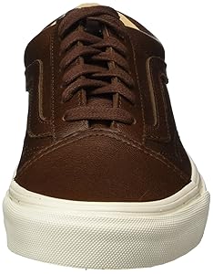 Amazon | Vans メンズ ロートップトレーナー, ブラウン(ラックス
