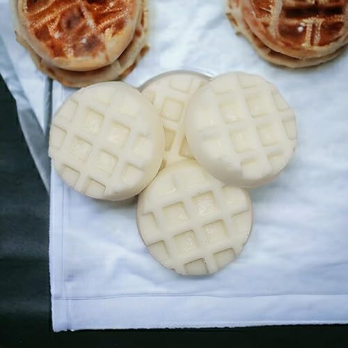 Miniatura 2 de Pumpkin Pecan Waffles Soy Wax Melts 3oz HIGHLY SCENTED | Fall Wax Melts Food Scented Melts | Birthday Gift | Waffle Shaped Melts