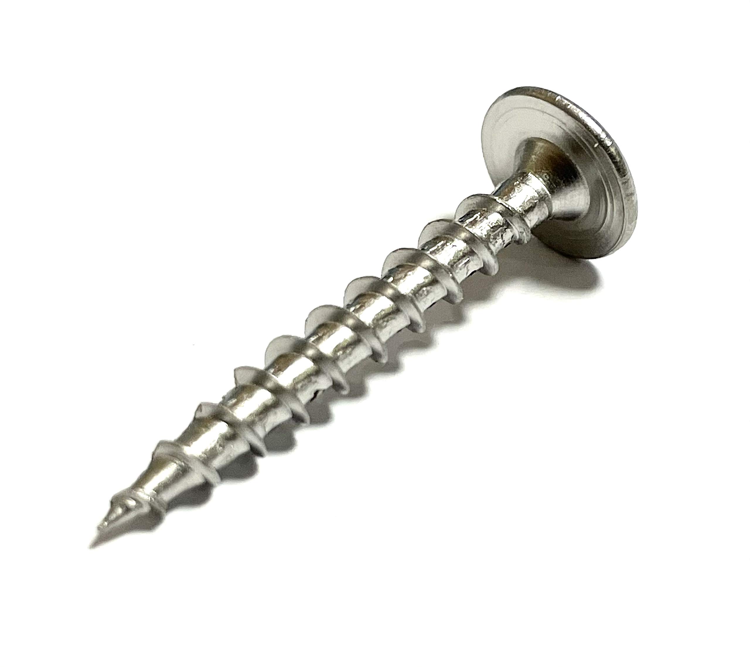 500 Stück Schieferschrauben TX20, Tellerkopf, Edelstahl, 4,0*30 mm