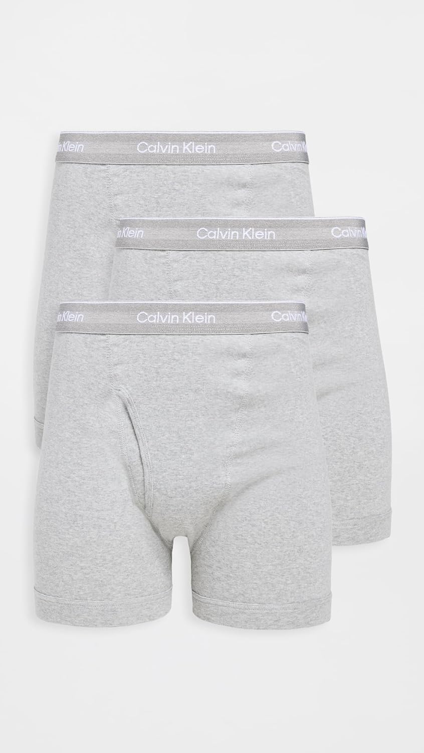 Calvin Klein Men's Cotton Classics 3-Pack Trunk