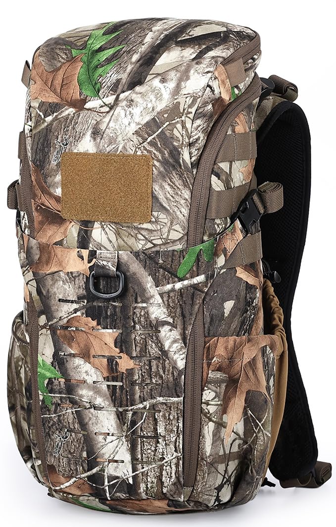 Jagd-Rucksack, wasserdicht, Camouflage, Jagdrucksack mit Regenschutz