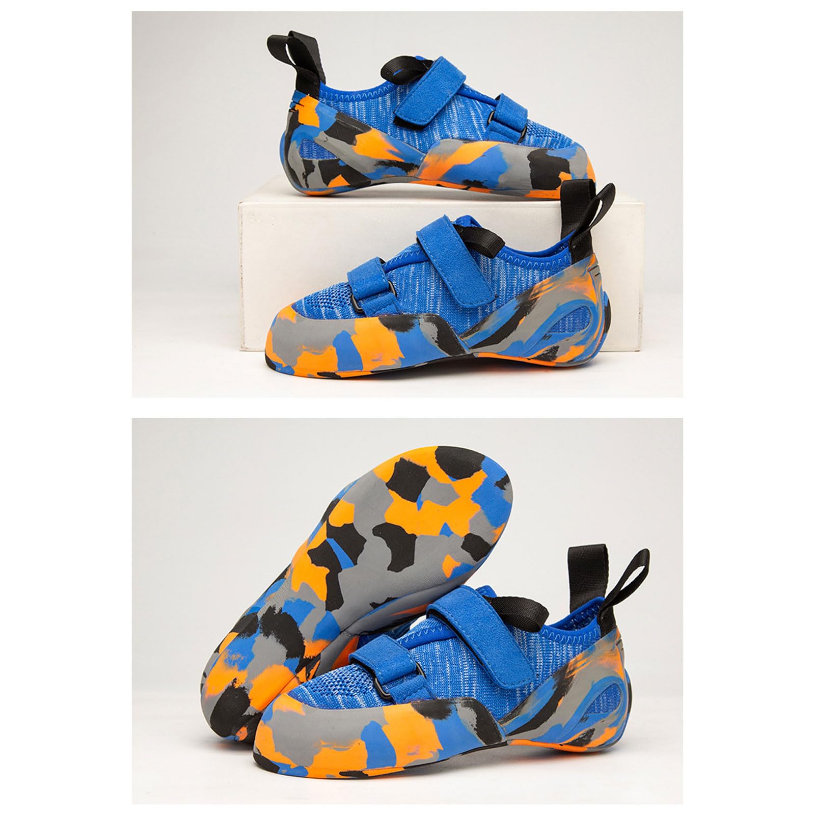 Kinder Boulderschuhe,Kletterschuhe Herren Damen,Kletterschuhe für Kinder,Leichte Wanderstiefel Freizeit Training Sportschuhe,Damen Schuhe Boulderschuhe für Indoor- Outdoor-Klettertouren
