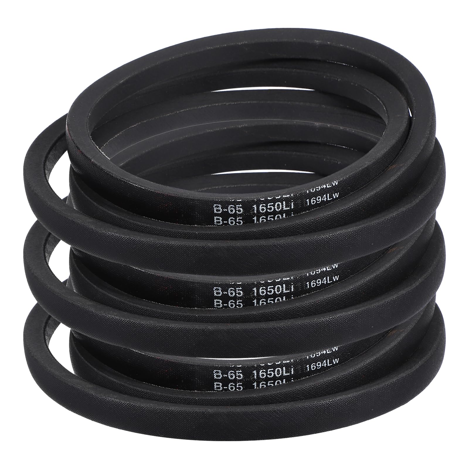 uxcell 3 Pack B45 Classic Wrapped V-Belt, 48" Outside Circumference Wrapped Industrial Rubber V-Belt B Profile V-Belt for Industrial Machinery Equipment, Black — Amazon image 11