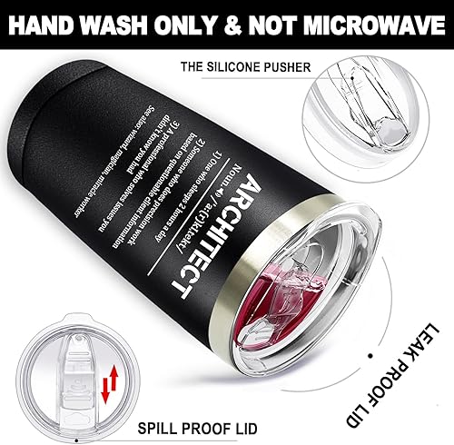 Miniatura 7 de SpenMeta Regalos de Arquitecto de Arquitectura para Navidad, Cumpleaños - Regalos Geniales de Arquitecto para Estudiante, Hombres Mujeres. Taza de