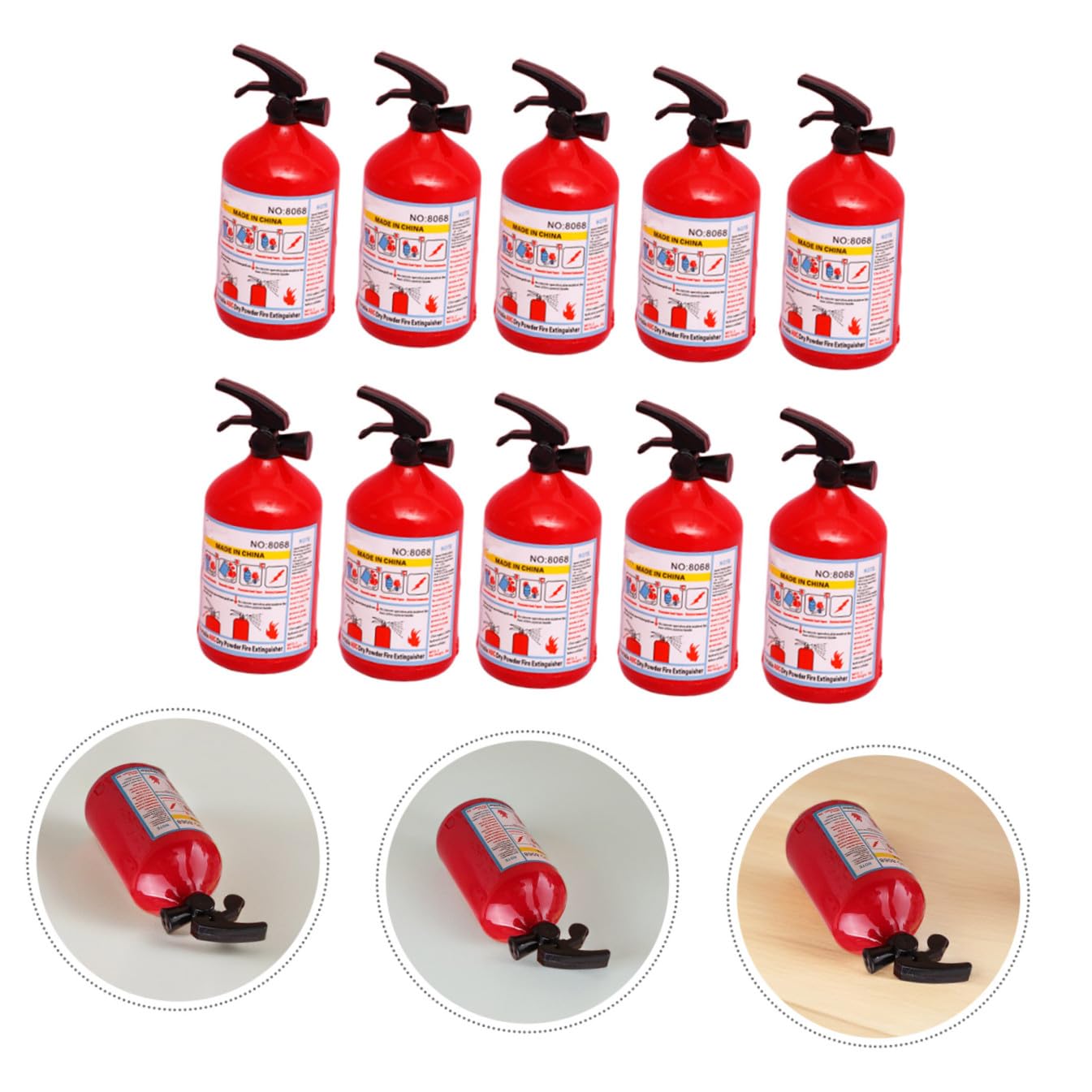 Operitacx 90 Pezzi Temperamatite Estintore Portatile e Leggero per Studenti Accessorio Scuola e Ufficio Compleanno e Fine Festa