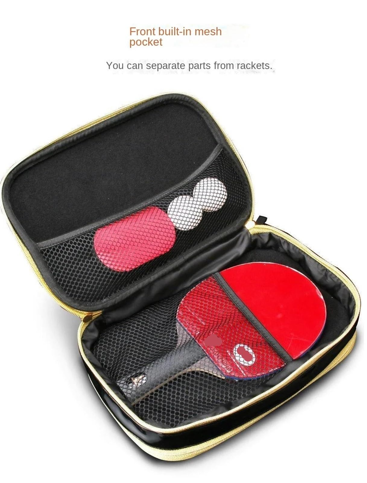 Borsa for racchetta da ping pong Custodia for lama da ping pong Accessori sportivi Custodia sportiva for uomo e donna Guscio rigido Per Ping Pong
