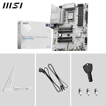 Amazon.com: MSI PRO Z890-S WiFi White Motherboard, ATX
