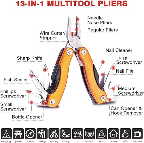 Miniatura 6 de Kit de emergencia en carretera para automóvil con cables de puente, kits de asistencia lateral de seguridad para vehículos, kit de automóvil