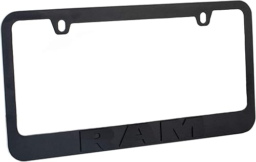 Miniatura 2 de Marco de matrícula Dodge RAM Stealth Blackout - Ram Trucks