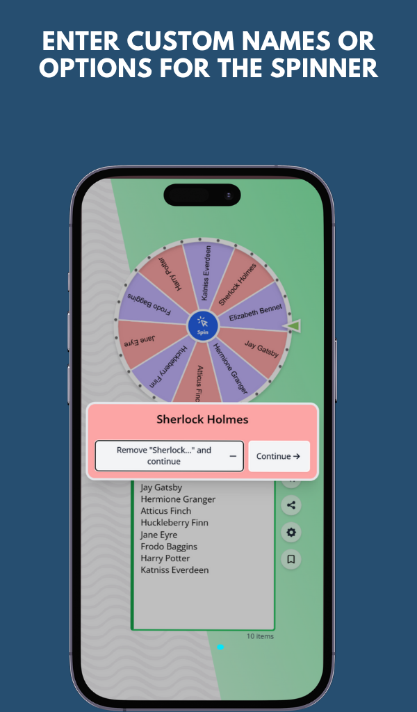 Name Spinner - App on Amazon Appstore