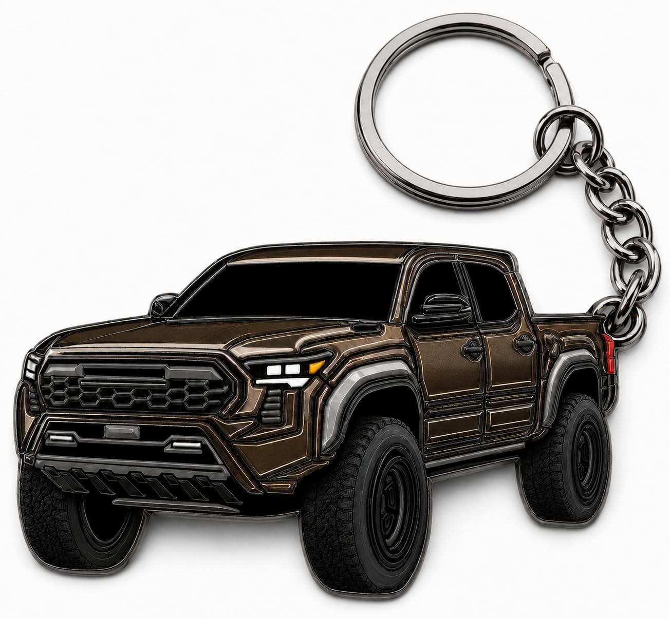 Tacoma Keychain 2026 Tacoma Accessories 2016-2025 mods 4th Gen Cool Key Chain Fob Cover Toy Gift Truck