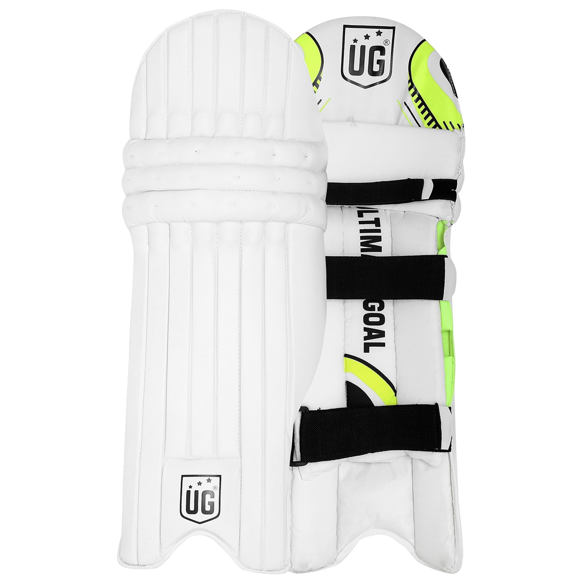 Ultimate Goal Sports Cricket Club Batting Legguard | Batting Pad for Cricket | Premium Legguard | Leather Cricket Batting Legguard for Men | Adult - White…-image-49