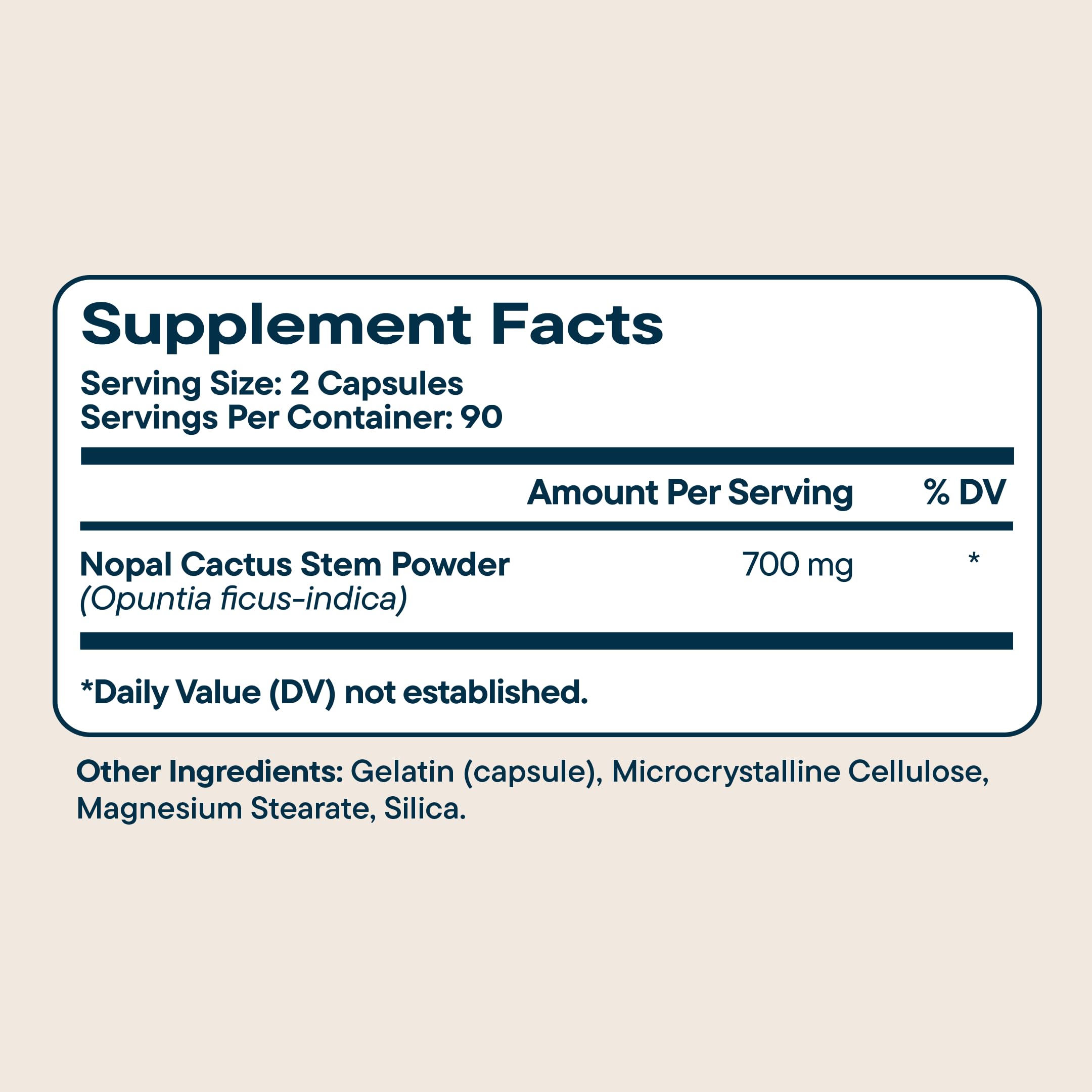 Santo Remedio Nopal, Prickly Pear Cactus Dietary Supplement - 90 Servings — Amazon image 6