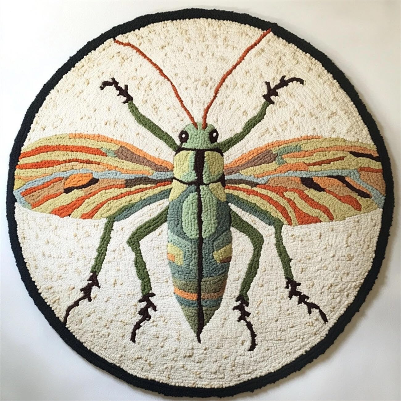 Kitquiver Tapestry Kits for Adults Cartoon Insects 80x80cm