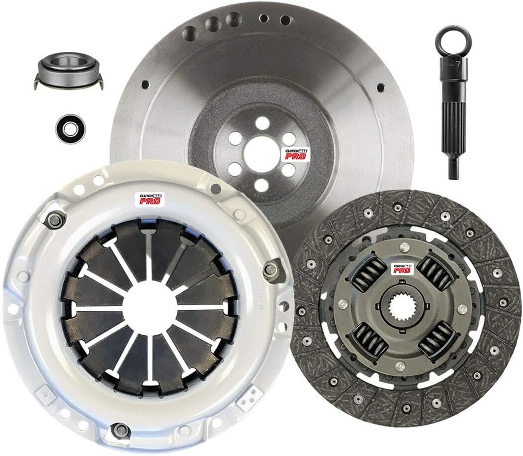 ClutchMaxPRO Heavy Duty OEM Clutch Kit Compatible with 1986 1987 1988 1989 1990 1991 1992 1993 1994 1995 Suzuki Samurai 1989-1992 Sidekick 1.3L (CP04104HD-CK)