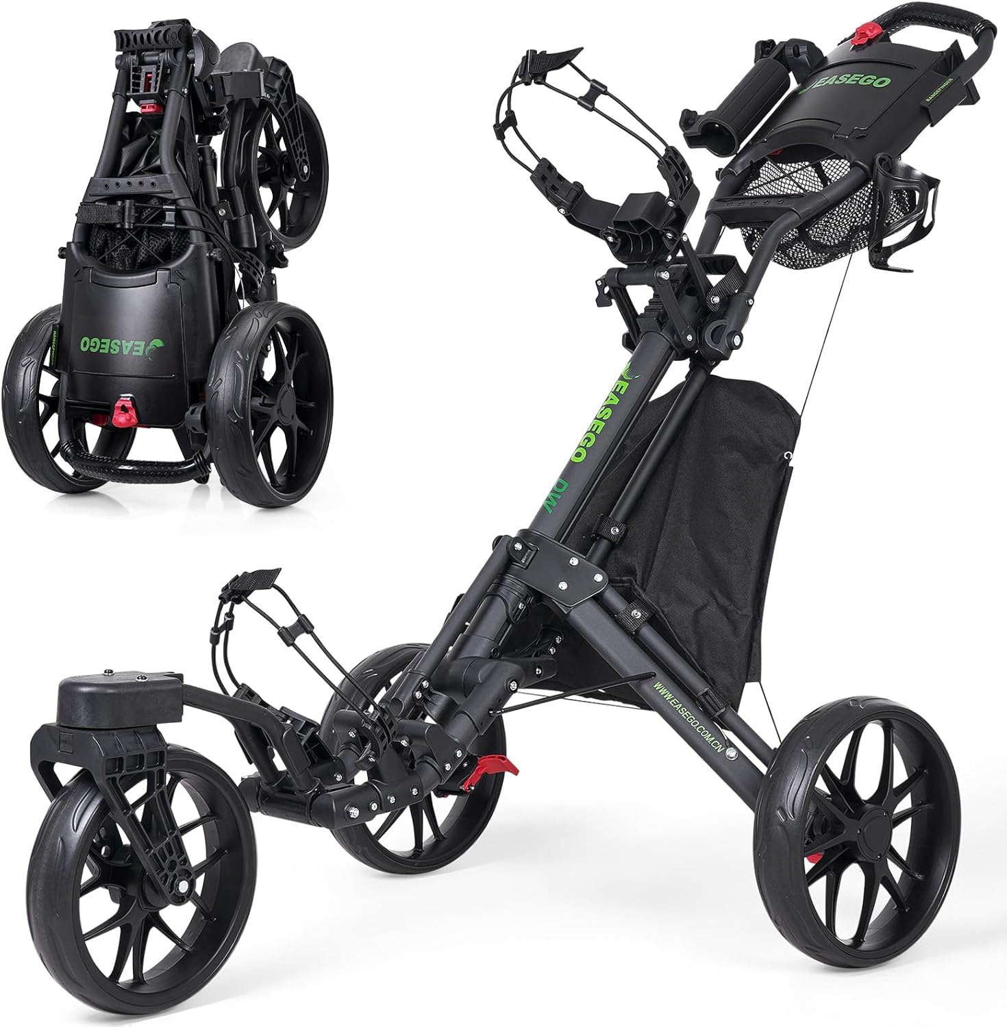 Bag Boy Quad XL Push Cart - front view