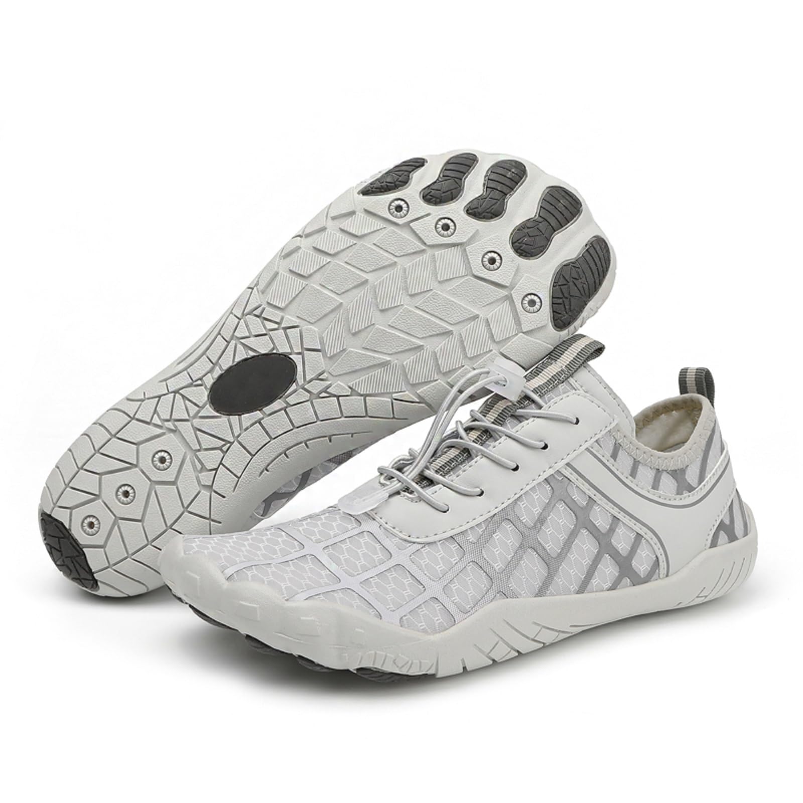 AONEGOLD Zapatos de Agua Hombre Mujer Escarpines Barefoot Zapatillas Verano Outdoor Secado Rápido Surf Calzado para Fitness Yoga Playa Transpirable Ligeras — view 21