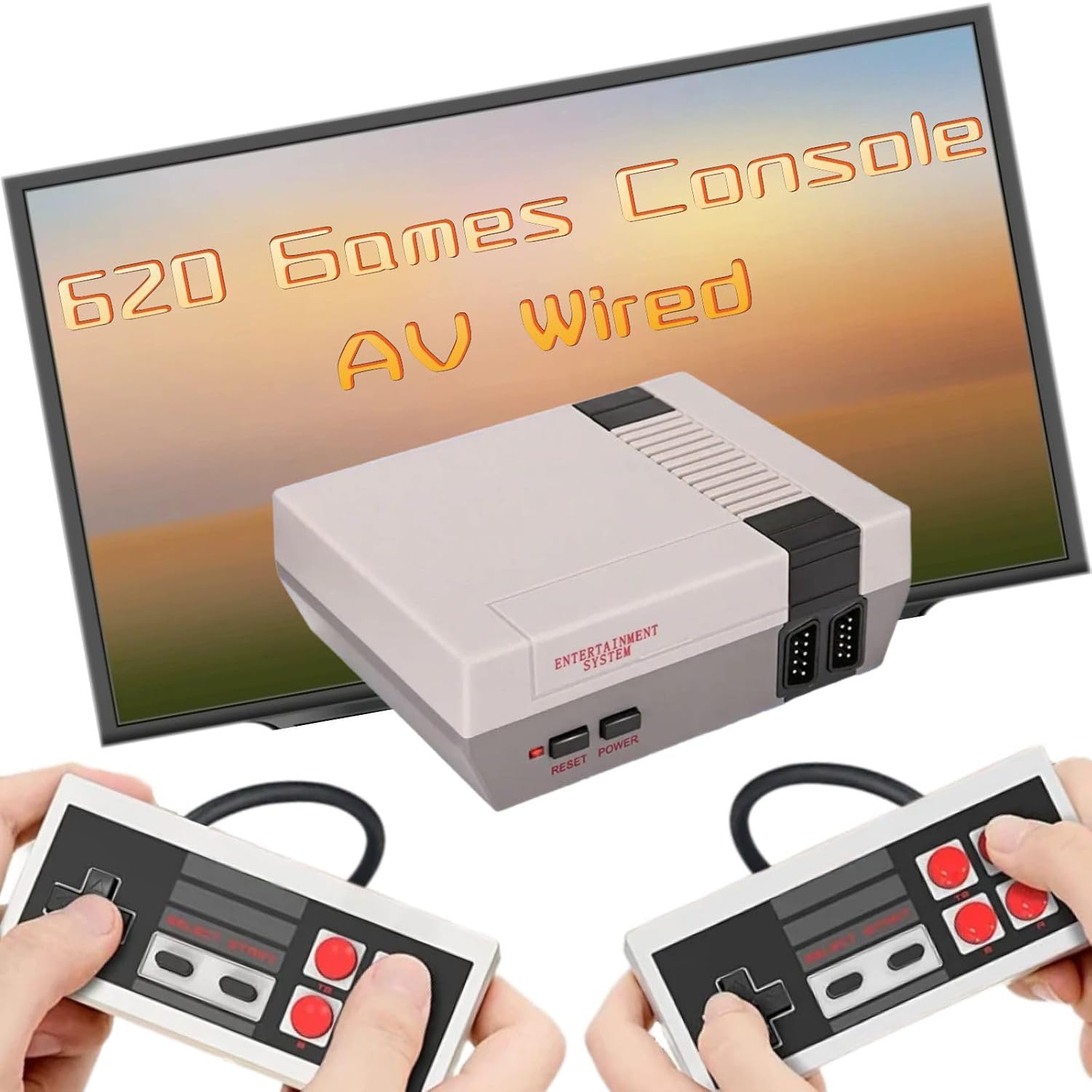 Retro Game Console with 620 Built-in...