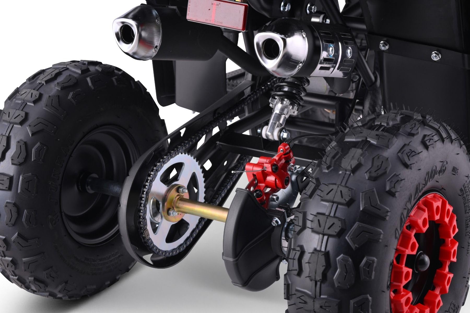 ATV - Pocket Quad per bambini Beneo Motors Escape Rosso - 49cc
