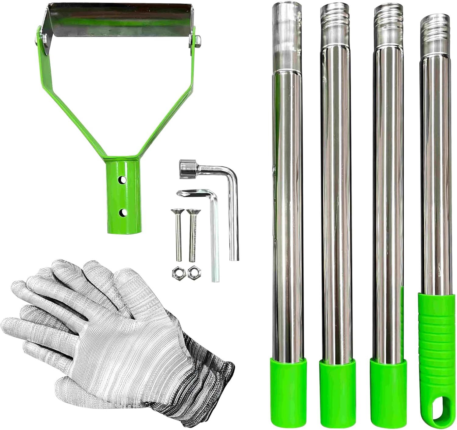 Garden Hoe, Heavy Duty Long Handle, Metal Weeder Scraper with Blade, Gardening Tool for Digging Use, Outdoor Equipment, Mini Farm Garden Kit, for Trenching Loosening Hoeing Edging Lawn Backyard Patio