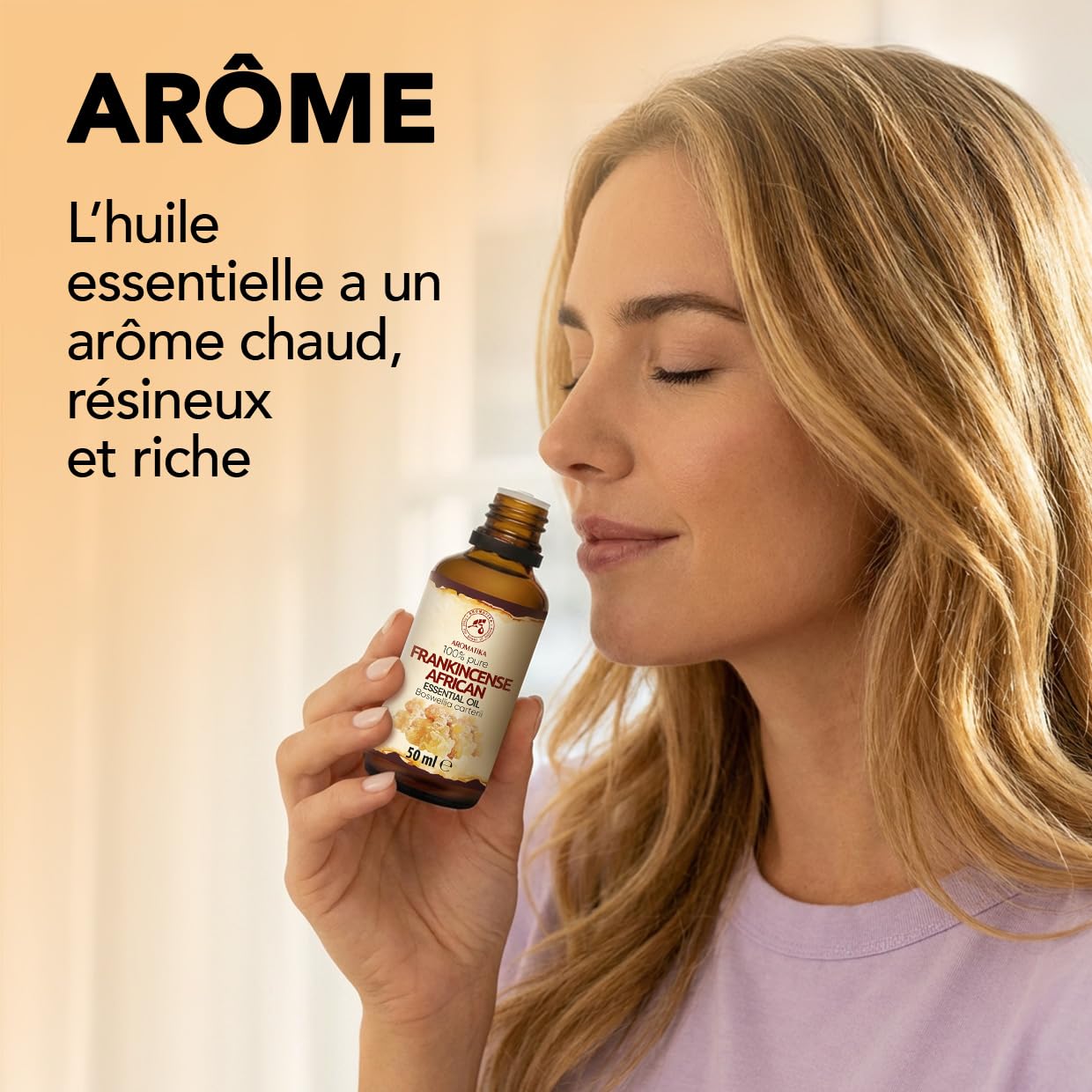 Huile Essentielle d’Encens Africain 50 ml – pour Diffuseur d'arômes