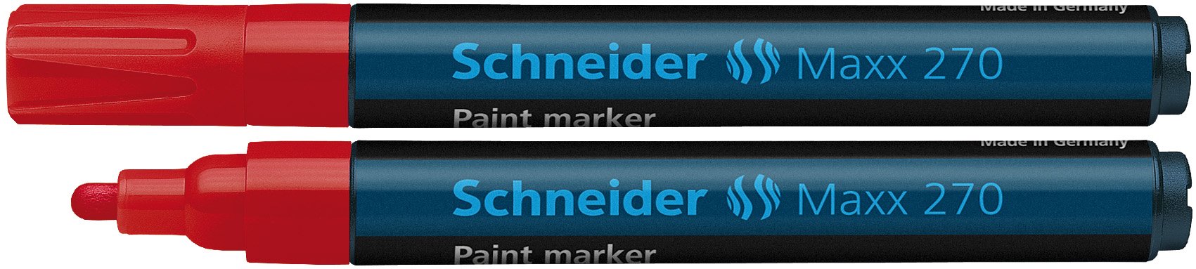 Schneider alıcının Lackmarker Maxx 270, 1 – 3 mm, kırmızı