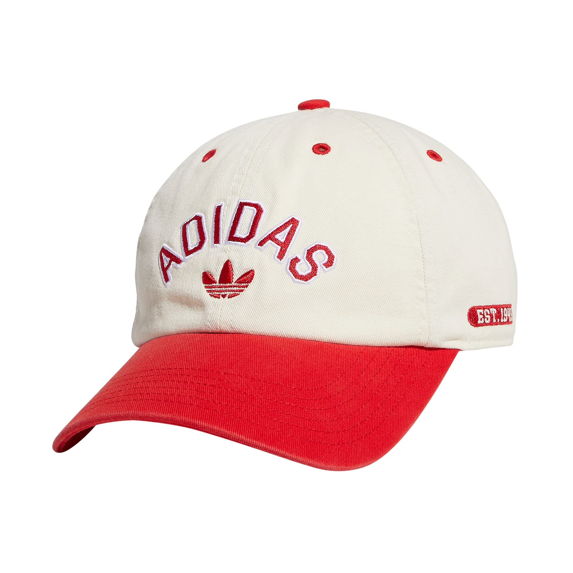 adidas Originals Men's New Prep Relaxed Adjustable Fit Washed Cotton Hat