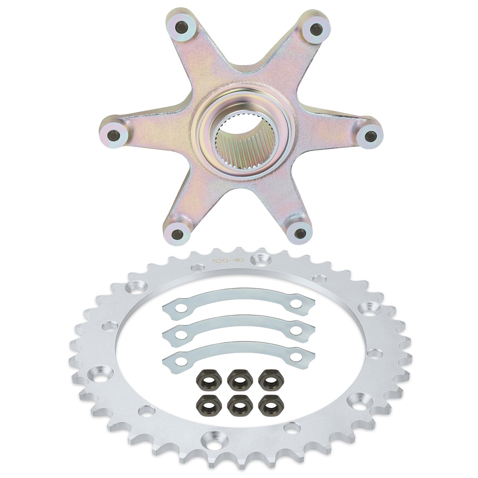 Amazon.com: M MATI Rear Axle Sprocket & Mount Hub Collar Holder