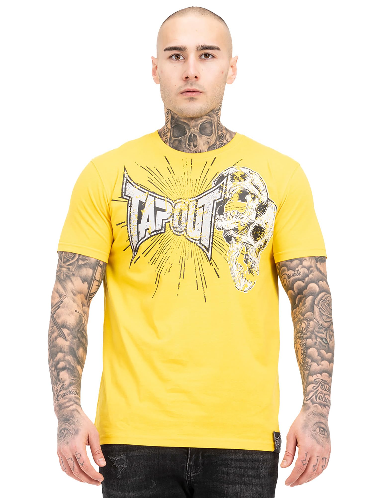 Tapout Herren T-Shirt Blade Yellow/Black 3XL