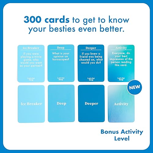 Miniatura 40 de Let's Get Deep de Relatable, juego de cartas de preguntas para parejas, ideal para citas, regalos de pareja, de boda y de relaciones a larga