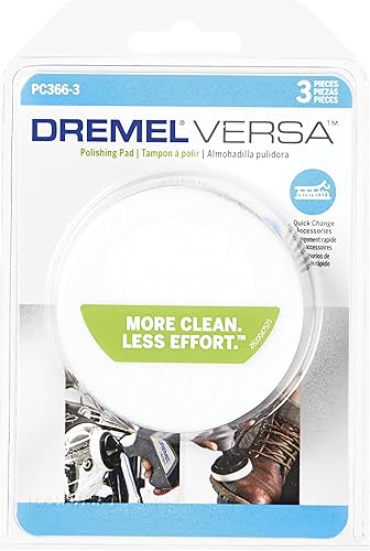 Miniatura 5 de Dremel PC366-3 Power Scrubber Almohadillas de pulido