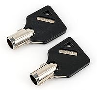 Vista 6 de Americruise - Cerradura de bolsa de sillín de motocicleta, cerradura de maletero real con 2 llaves para Harley Touring Road King Electra Street Road