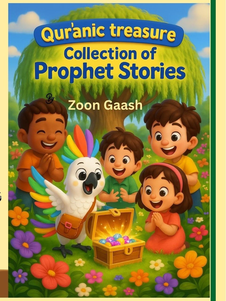 Quranic Treasure: Collection of Prophet stories, beautifully illustrated Bedtime stories, for early readers with moral lessons and fun activities      [Print Replica] Kindle Edition