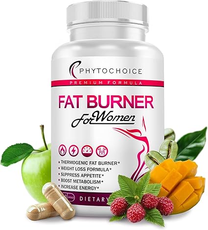 Raspberry Ketones Supplement for Women - Raspberry Ketones, Green Tea & African Mango - Fat Burner Diet Pills That Work Fast for Women, All-Natural Weight Loss Vitamins, Supports Bloating & Metabolism