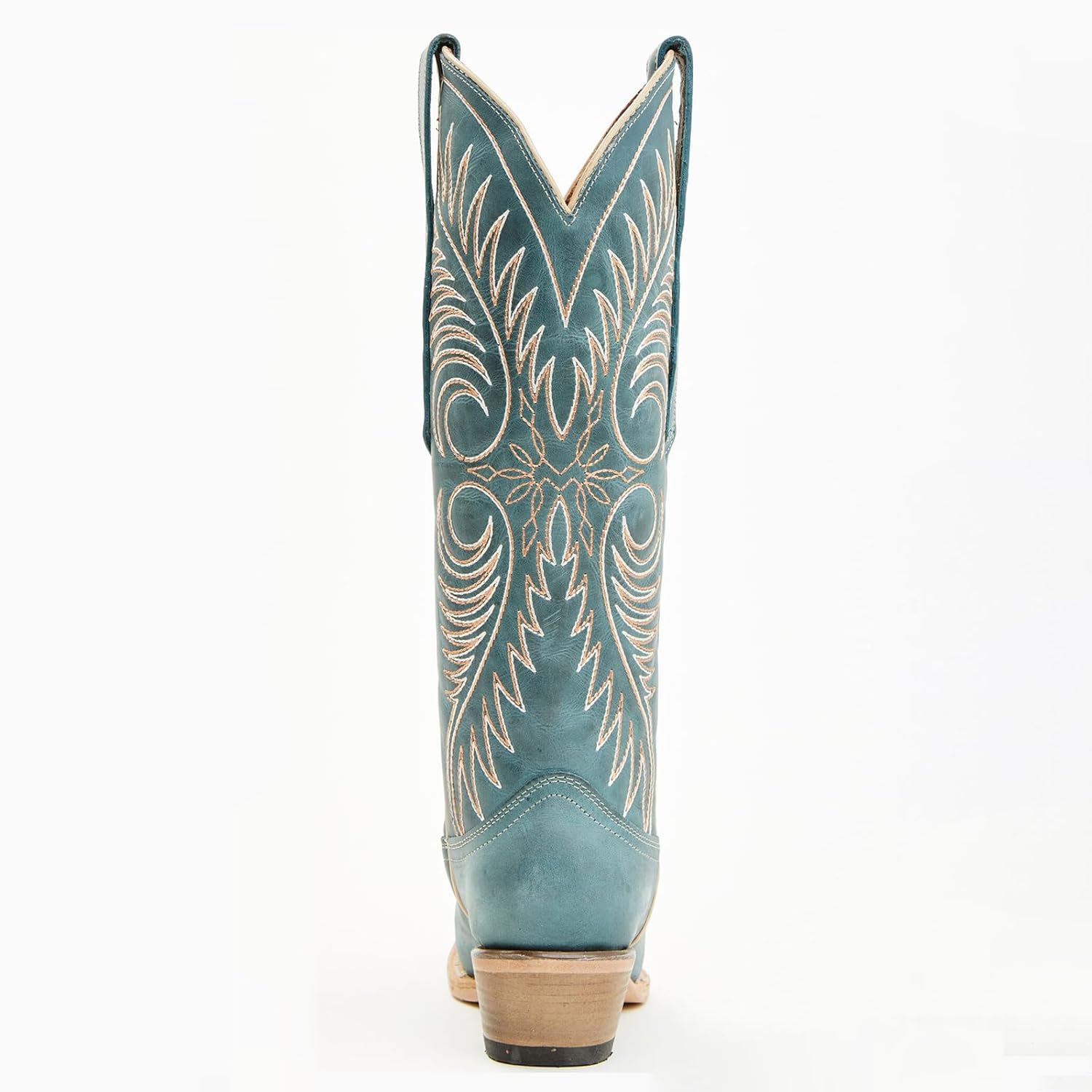 Yishaweiqi Embroidered Cowboy Boots for Women Wide Calf Cowgirl Boots Chunky Heel Snip Toe Knee High Western Boots