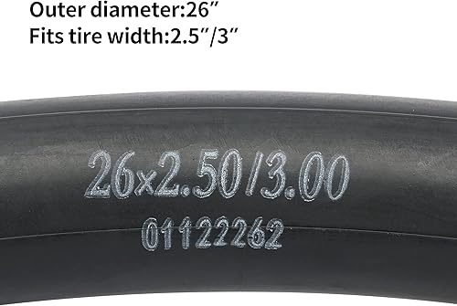 Miniatura 8 de RUTU Tubo de bicicleta de 26 pulgadas 26x1.01.1251.3751.501.752.503.03.54.0 tubo de bicicleta con accesorio de instalación Tubo de bicicleta de 26