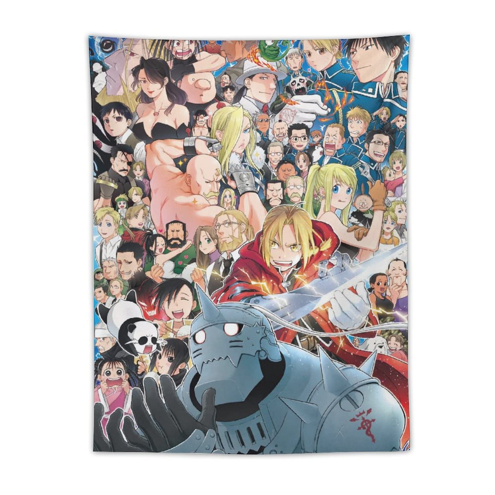 Amazon.co.jp: タペストリー 可愛い アニメ柄 鋼の錬金術師 ハガレン