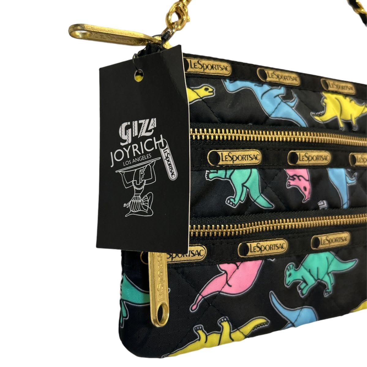 Amazon.co.jp: 恐竜柄 JOY RICH×Lesportsac バッグ : ホーム＆キッチン
