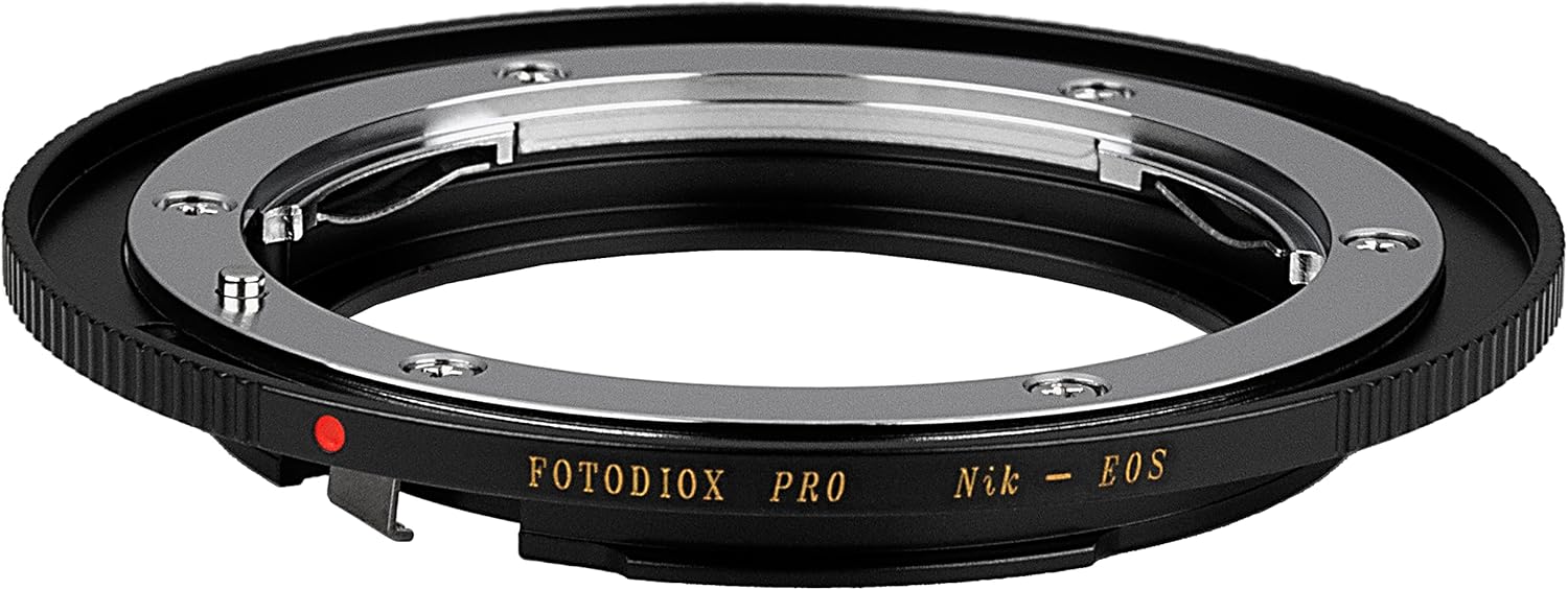 Fotodiox Pro Lens Mount Adapter, for Nikon Lens to Canon EOS Camera