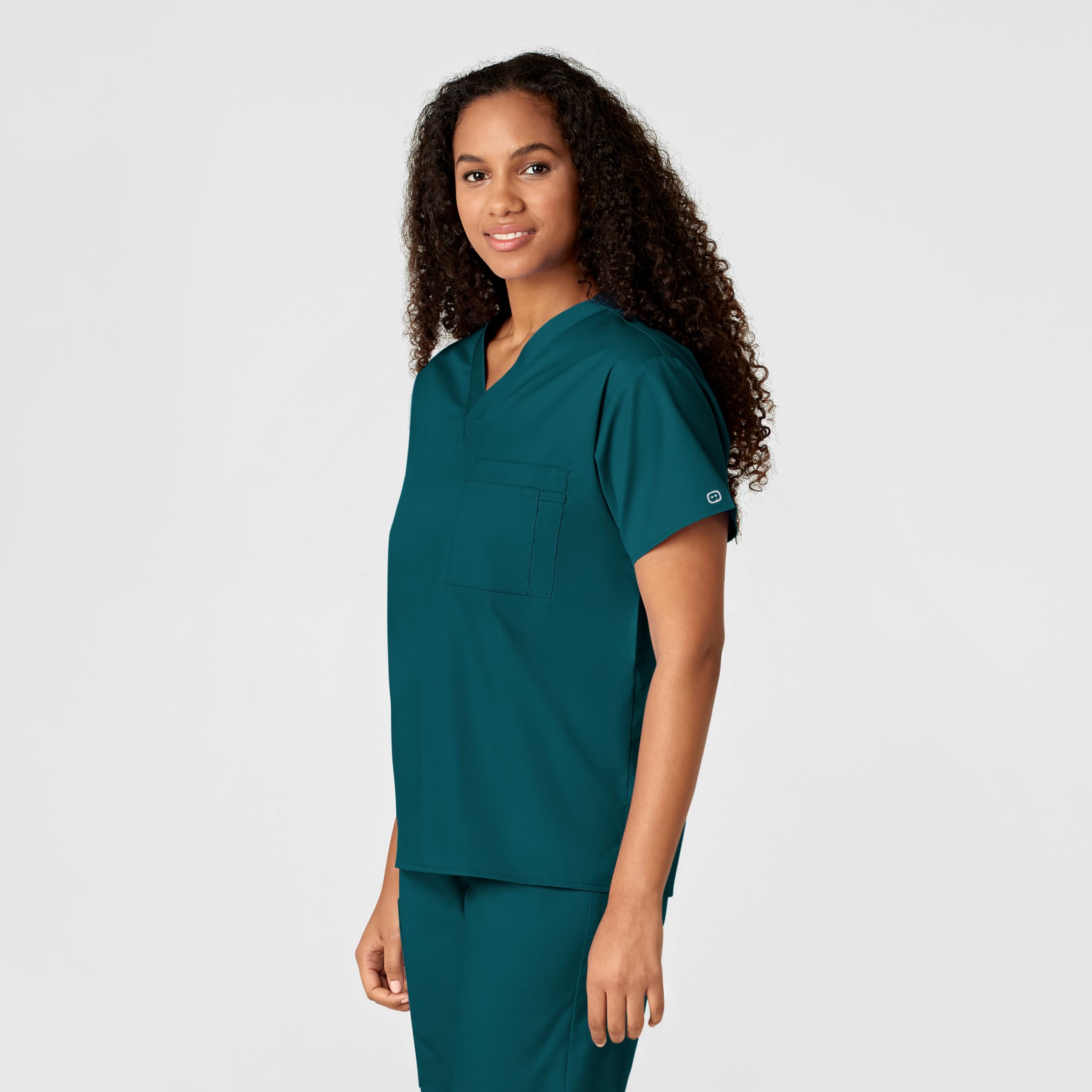 WonderWink Odzież szpitalna, top Kobiety Unisex V-neck Scrub Top