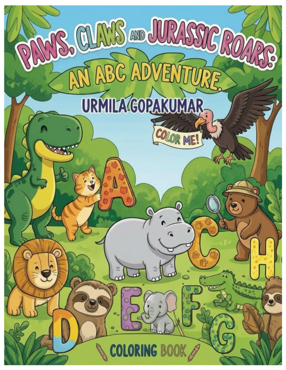 Paws, Claws and Jurassic Roars: An ABC Adventure